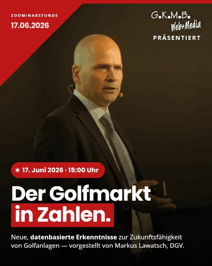 📊 Der Golfmarkt in Zahlen — neue Erkenntnisse zur Zukunftsfähigkeit von Golfanlagen. Wie groß ist die Golfnachfrage…