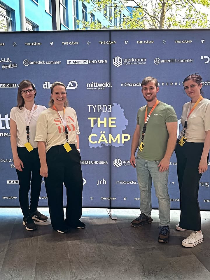TYPO3 The Cämp – was für ein großartiges Event! 🙌 Tolle Leute, spannende Gespräche und jede Menge Inspiration für neue…